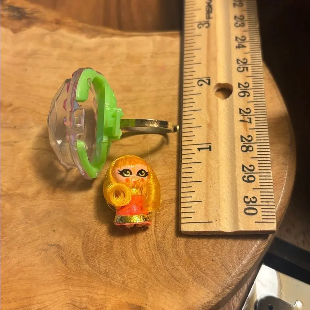 Vintage Liddle Kiddle Doll Heart Ring